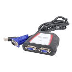 Siig CE-VG0A11-S1 video splitter VGA 2x VGA