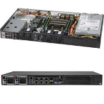 Supermicro SuperServer 5019D-RN8TP Rack (1U) Black