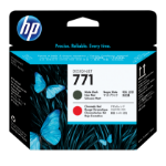 HP CE017A/771 Printhead black matt / red 775ml for HP DesignJet Z 6200/6800