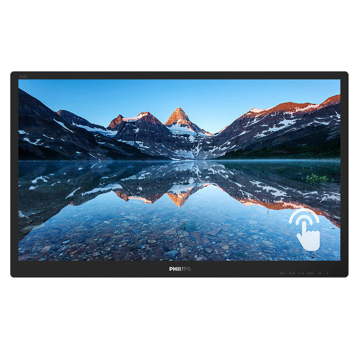 Image of Philips 242B9TN/00 computer monitor 60.5 cm (23.8") 1920 x 1080...