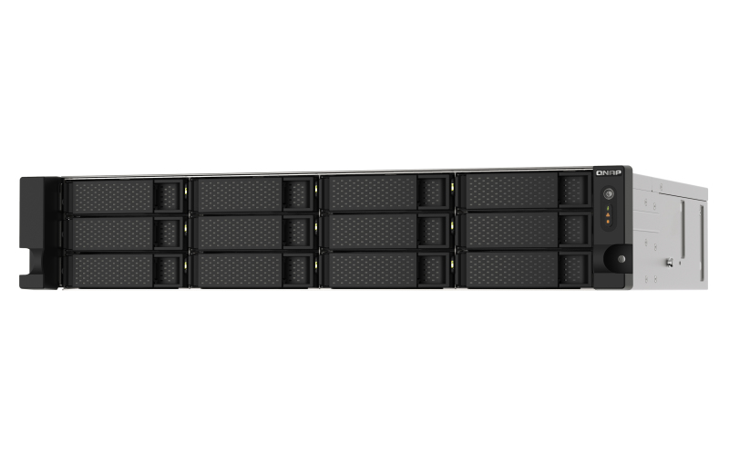 Image of QNAP TS-1273AU-RP-8G NAS/storage server Rack (2U) Ethernet LAN...