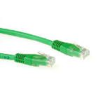 ACT Groene 1 meter LSZH U/UTP CAT6 patchkabel met RJ45 connectoren