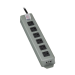 Tripp Lite UL24RA-15 power distribution unit (PDU) 6 AC outlet(s) Gray
