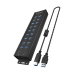 ICY BOX IB-HUB1720-U3 Black