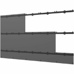 Peerless LEDUNVM-5X5 signage display mount 139.7 cm (55") Black