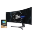 Samsung C49RG90SSR 124.5 cm (49") 5120 x 1440 pixels UltraWide Quad HD+ QLED Black