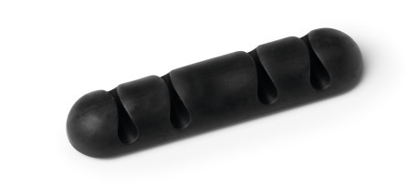 Durable Cavoline Clip 4 Desk Cable holder Black