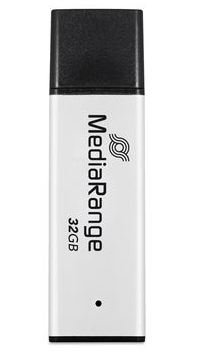 MediaRange MR1900 USB flash drive 32 GB USB Type-A 3.2 Gen 1 (3.1 Gen 1) Black, Silver