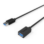 Sabrent CB-3010 USB cable USB 3.2 Gen 1 (3.1 Gen 1) 118.1" (3 m) USB A Black