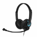 Andrea Communications NC-255VM Headset Wireless Head-band Office/Call center USB Type-A Black, Blue