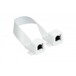 Alcasa 8055-F18QW networking cable White 0.25 m