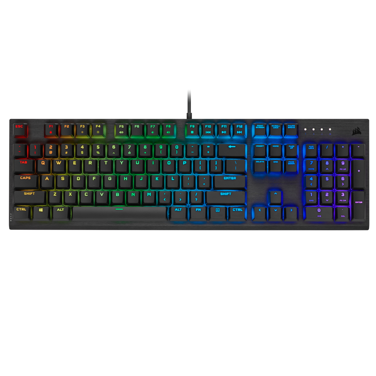 Image of Corsair K60 RGB PRO keyboard USB QWERTY UK English Black