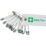 Safety First Aid Gro Safety Pins (Pack of 12)