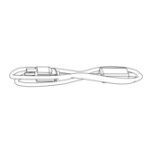 Honeywell 32-2025-01 parallelle kabel Zwart