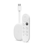Google Chromecast with GoogleTV HDMI 4K Ultra HD Android White