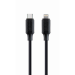 Gembird CC-USB2-CM8PM-1.5M Lightning-kabel 1,5 m Zwart