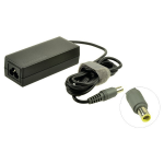 2-Power ALT0442A power adapter/inverter Indoor 65 W Black