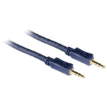 C2G 50ft Velocity™ 3.5mm Stereo M/M audio cable 590.6" (15 m) Blue