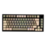 Naceb Technology NA-0969 teclado Juego USB + RF Wireless + Bluetooth Beige, Negro