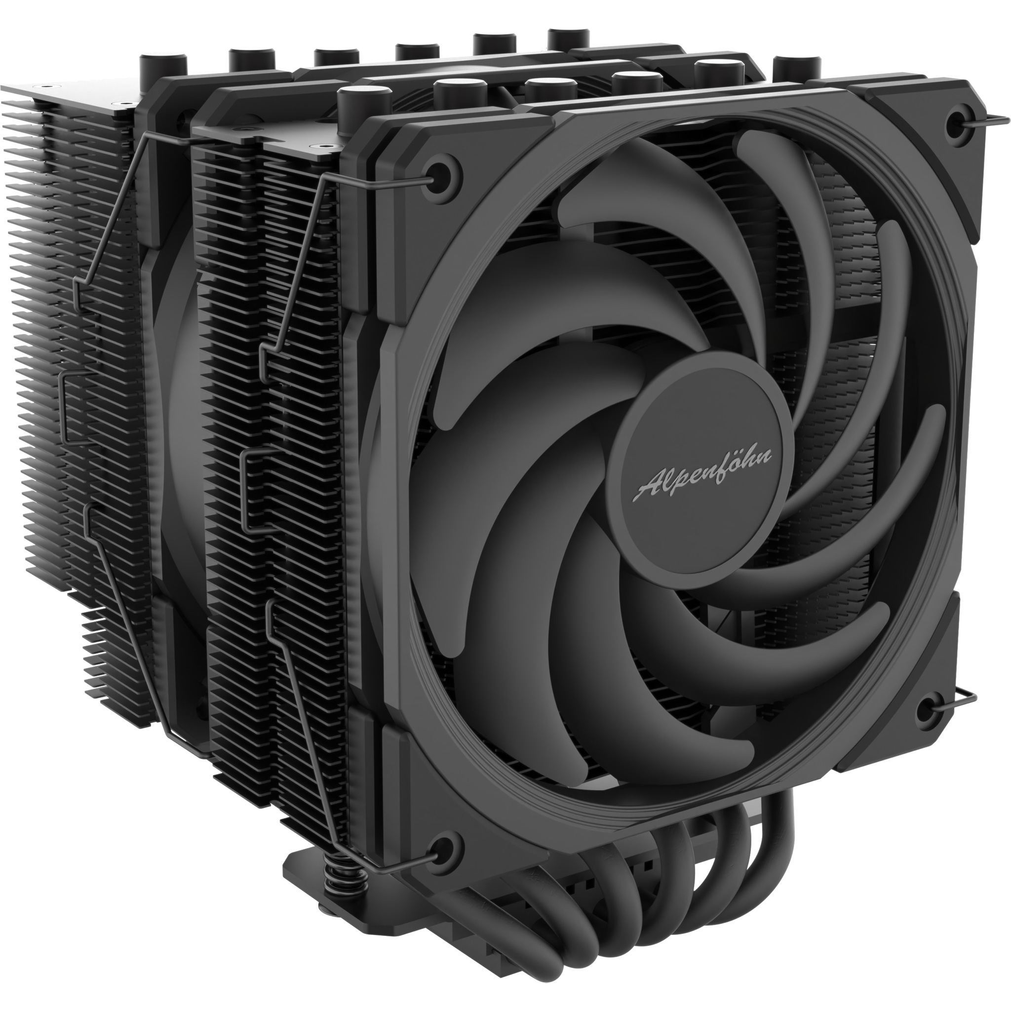 Image of Alpenföhn Brocken 4 Max Processor Air cooler 12 cm Black 1 pc(s)