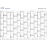 Staedtler Lumocolor year planner 641 YP Black, White 2022