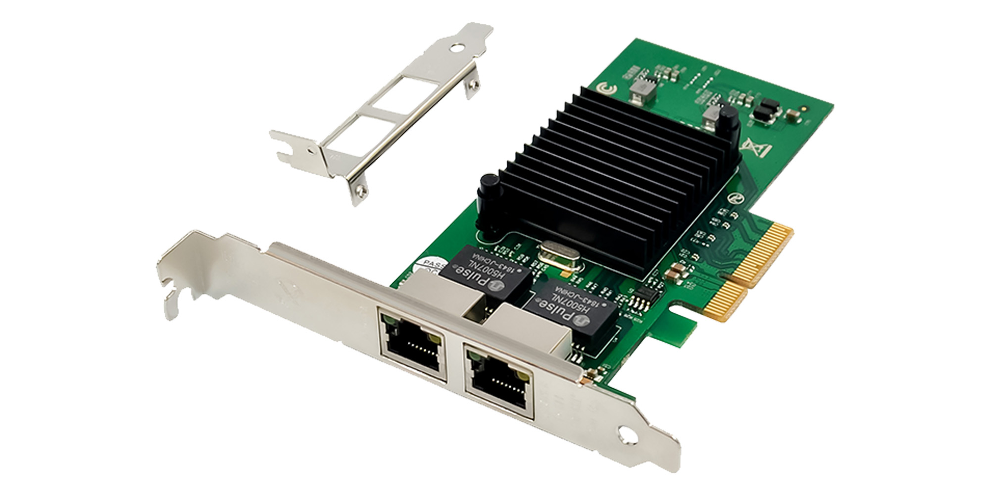 Intel 82576EB alternative Intel 82576 NIC PCIe 2.0 x4 Dual Port 1GbE RJ45 thumbnail