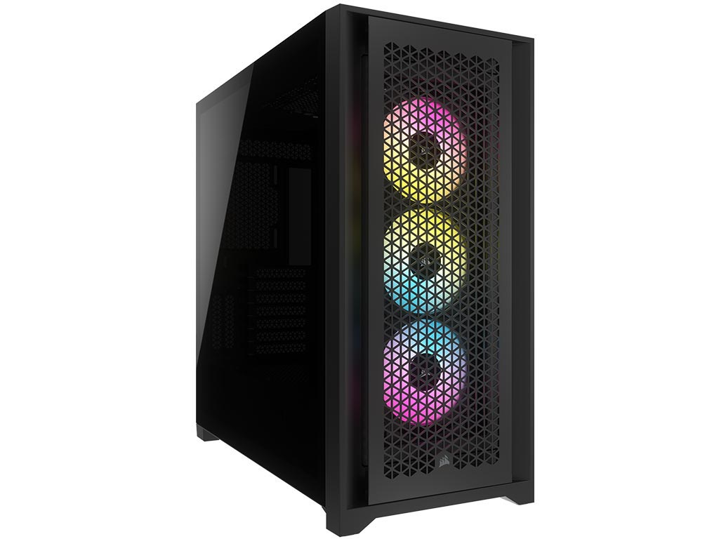 Image of Corsair iCUE 5000D RGB Airflow Midi Tower Black