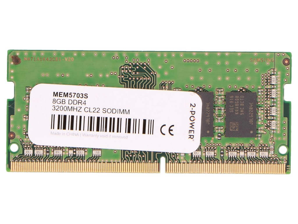 2-Power MEM5703S memory module 8 GB 1 x 8 GB DDR4
