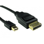 Cables Direct CDLMDP8K-02MK DisplayPort cable 2 m Mini DisplayPort Black