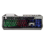Naceb Technology NA-0966 teclado Juego USB Plata