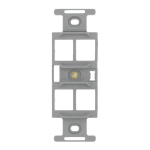 Leviton 41087-QGP wall plate/switch cover Gray