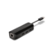 Kensington UA3000E USB 3.0 Ethernet Adapter & 3-Port Hub — Black