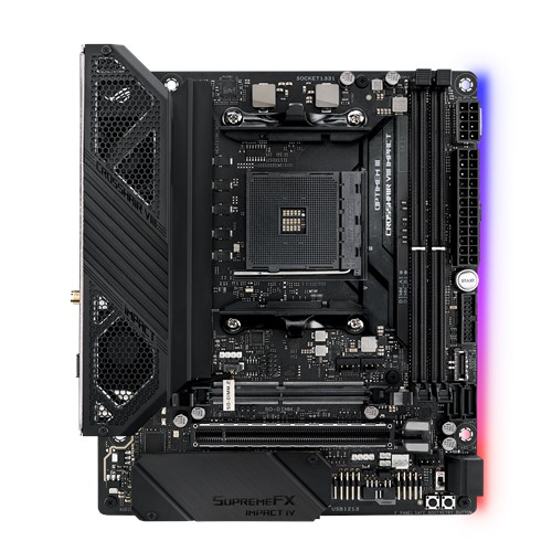 Image of ASUS ROG Crosshair VIII Impact AMD X570 Socket AM4 Mini DTX