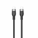 HYPER HyperJuice 240W Silicone USB-C to USB-C Cable (3ft/1m) - Black