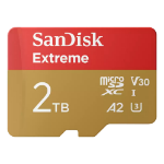 SanDisk Extreme 2 TB MicroSDXC UHS-I Class 10