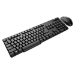 Trust Wireless Deskset IT tastiera Mouse incluso RF Wireless QWERTY Nero