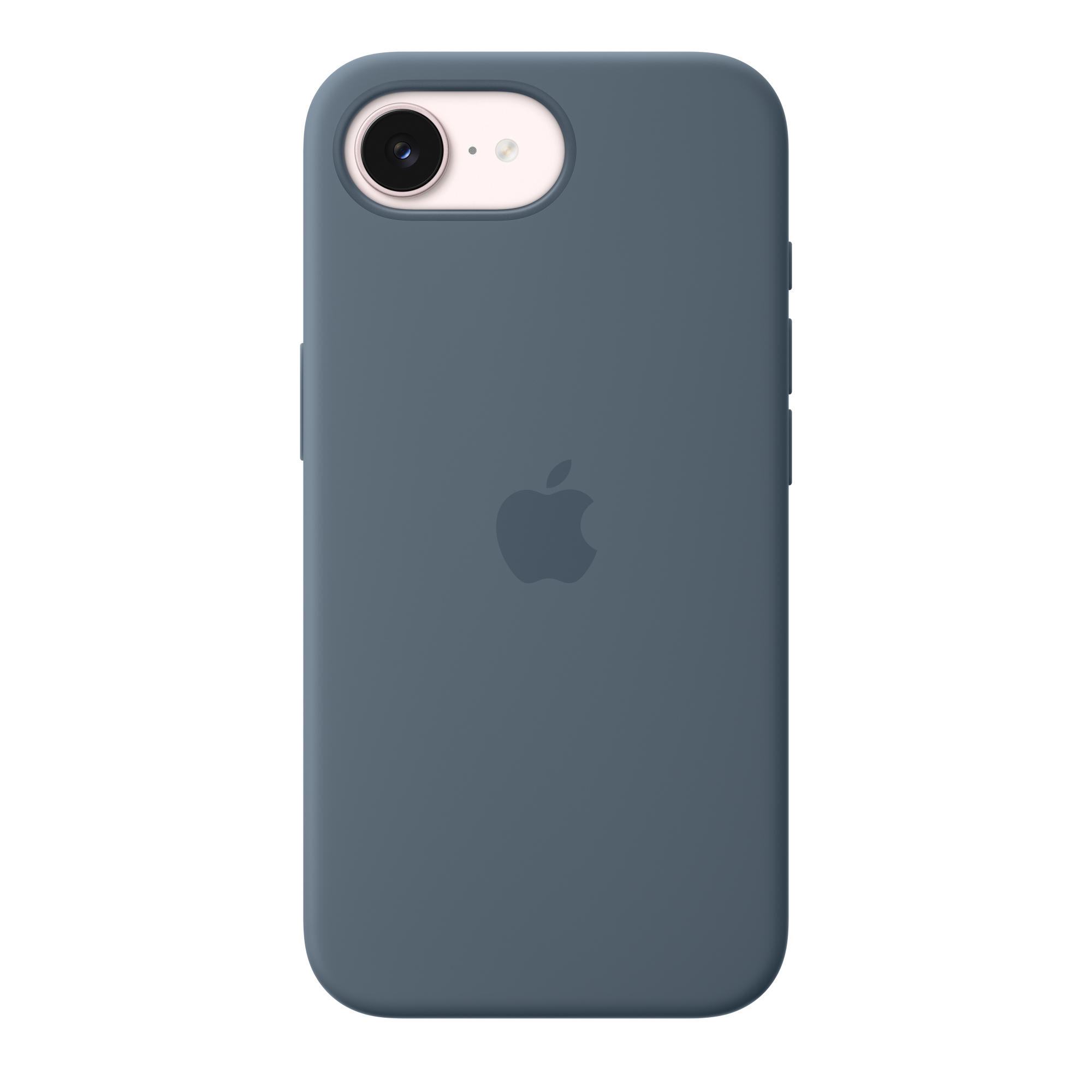 Apple iPhone 17e Silicone Case with MagSafe – Anchor Blue