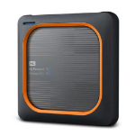 Western Digital My Passport Wireless 2 TB Wi-Fi Black, Orange