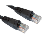 Cables Direct B5LZ-202K networking cable Black 2 m Cat5e U/UTP (UTP)