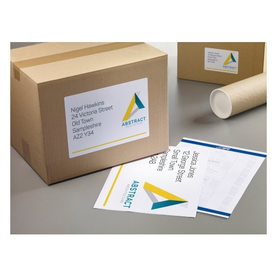 Avery L7167-100 self-adhesive label Rectangle Permanent White 100 pc(s)