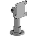 Ergonomic Solutions VESA 75/100 Pole Mount, Top