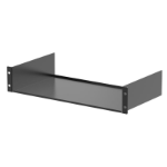 ATEN Solid Rack Mount Shelf (D?250mm), 2U, Black