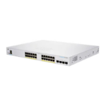 Cisco CBS250-24PP-4G-NA network switch Managed L3 Gigabit Ethernet (10/100/1000) Power over Ethernet (PoE) 1U Gray