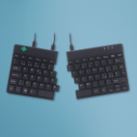R-Go Tools Split R-Go Break ergonomic keyboard, AZERTY (FR), wired, black