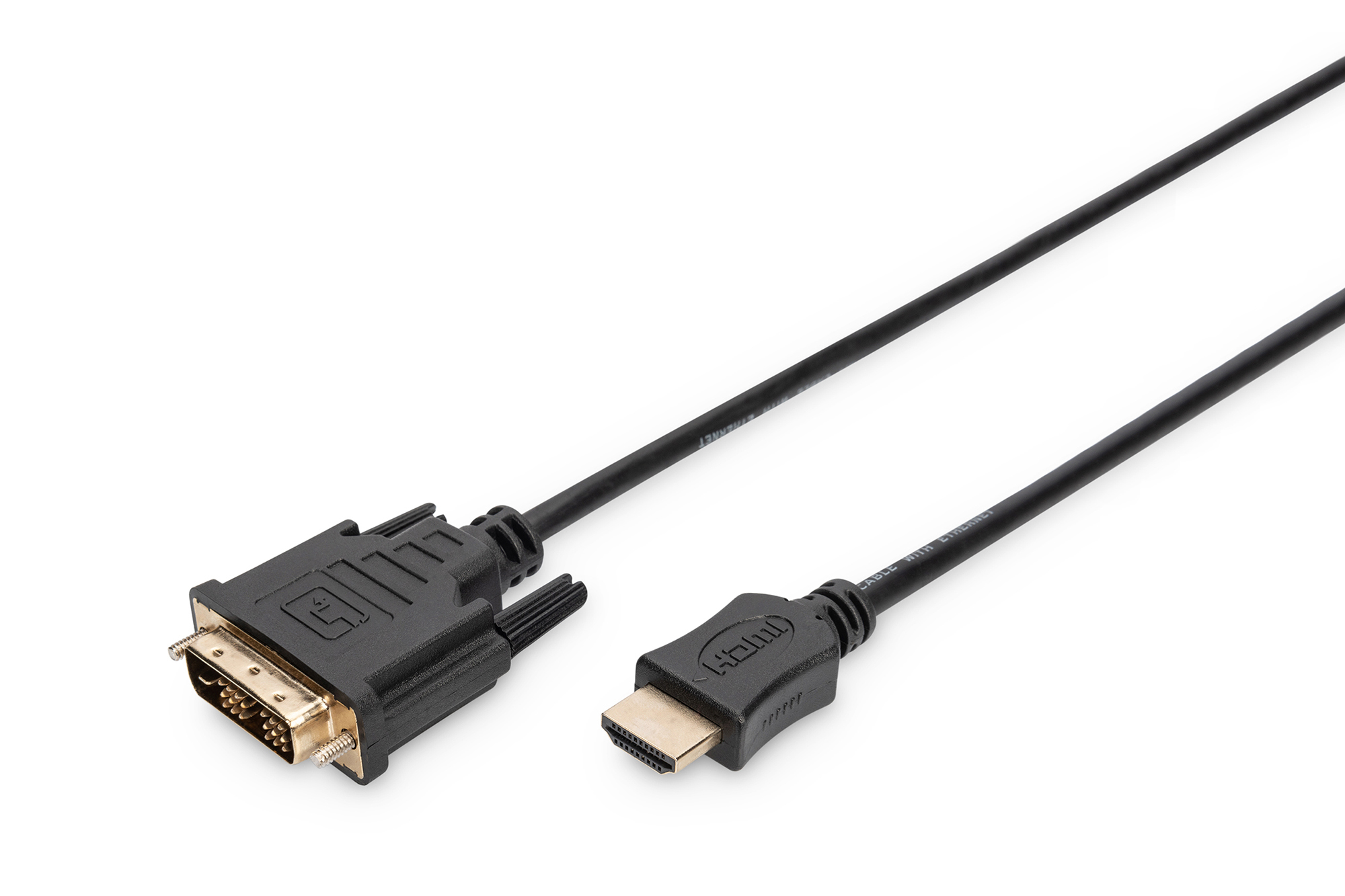 Photos - Cable (video, audio, USB) Digitus HDMI Adapter Cable AK-330300-020-S 
