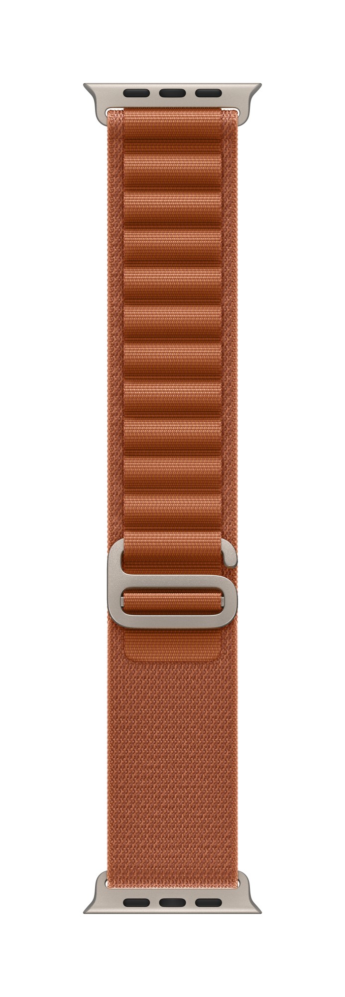 Apple MFTD4ZM/A smart wearable accessory Band Brown Titanium. Polyeste