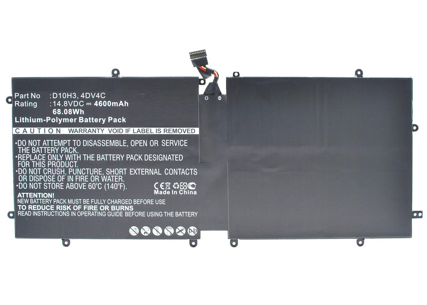 Image of CoreParts MBXDE-BA0065 laptop spare part Battery