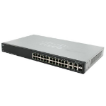 Cisco SF500-24P-K9-G5, Refurbished Managed L3 Black Power over Ethernet (PoE)