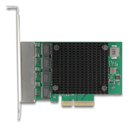 EU Product - PCI Express x4 Netzwerkkarte 2,5 Gigabit LAN 4xRJ45