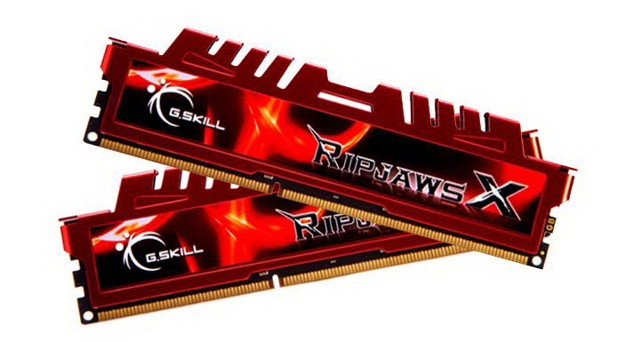 G.Skill RipjawsX, 16GB (2x 8GB) DDR3 memory module 2 x 8 GB 2133 MHz